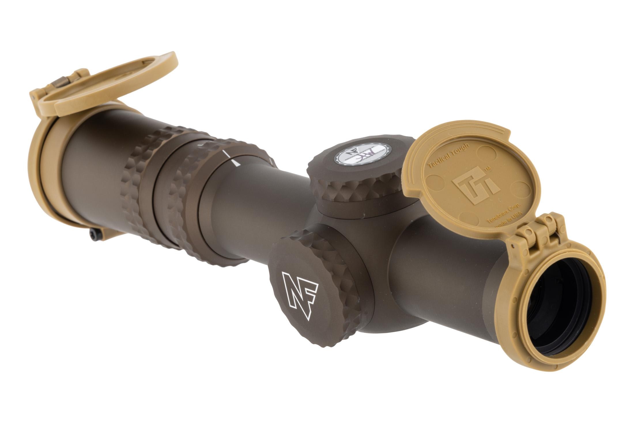 Nightforce ATACR 1-8x24mm F1, FC-DMx Reticle, Dark Earth, Rifle Scope